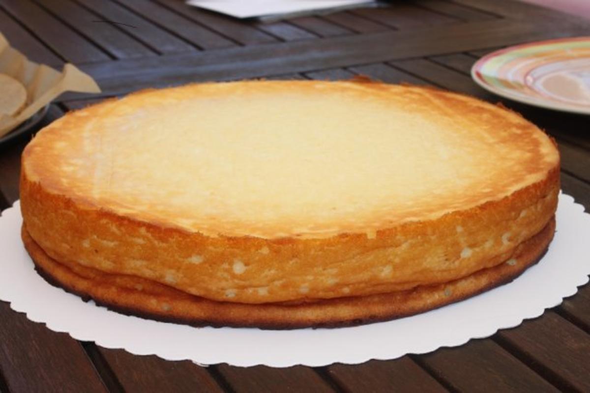 Bilder für Käsekuchen ohne Boden - Rezept