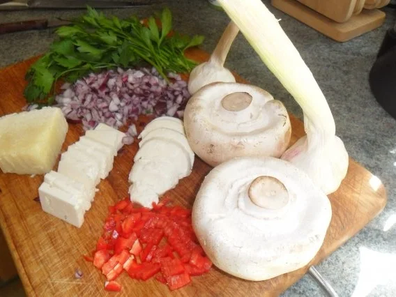 champis und paprika gefüllt - Rezept - Bild Nr. 3