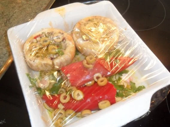 champis und paprika gefüllt - Rezept - Bild Nr. 9