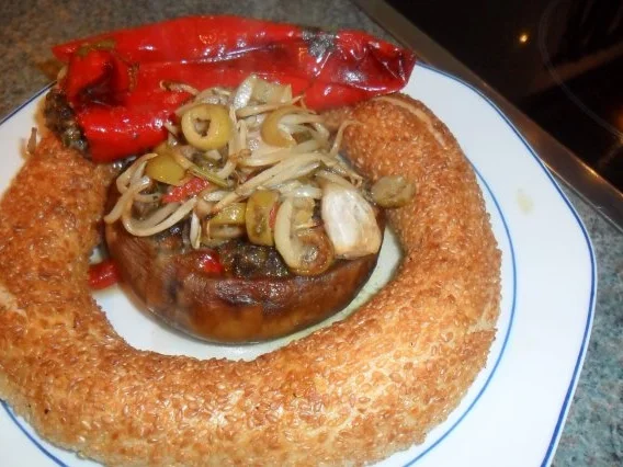 champis und paprika gefüllt - Rezept - Bild Nr. 10