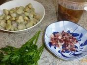 Saubohnen mit Matjes - Rezept