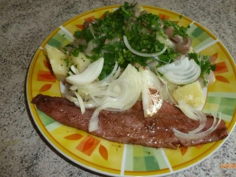 Saubohnen mit Matjes - Rezept - Bild Nr. 5