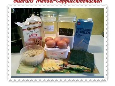 Kuchen: Mandel-Cappucchino-Kuchen - Rezept - Bild Nr. 4