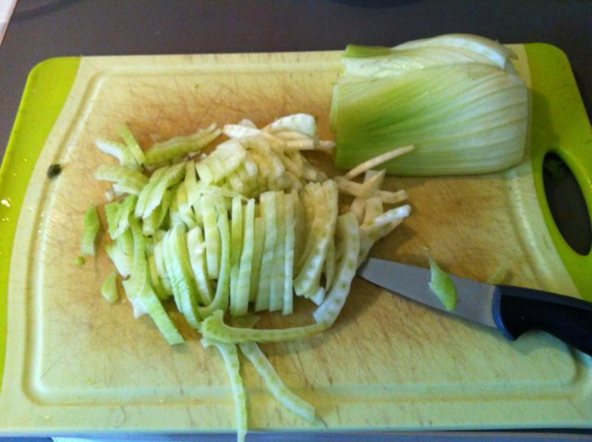 Fenchel-Ananas-Salat mit Radiccio - Rezept - Bild Nr. 2