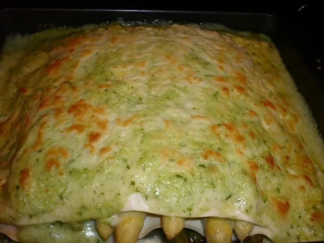 Rezept: Spargellasagne vom grünen und weißen Spargel Bild Nr. 11 Spargellasagne vom grünen und weißen Spargel - Rezept - Bild Nr. 11