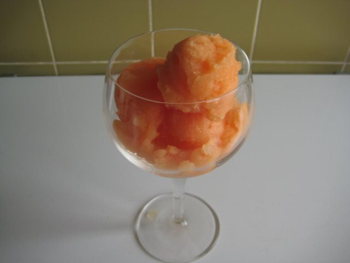 Orangen Campari Sorbet - Rezept - Bild Nr. 4