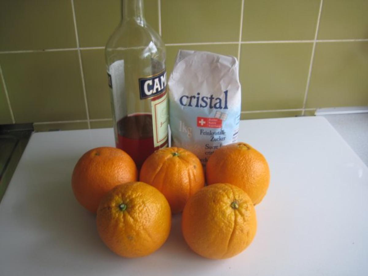 Orangen Campari Sorbet - Rezept - Bild Nr. 5