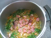 Suppen + Eintöpfe: Restlicher Erbseneintopf - Rezept