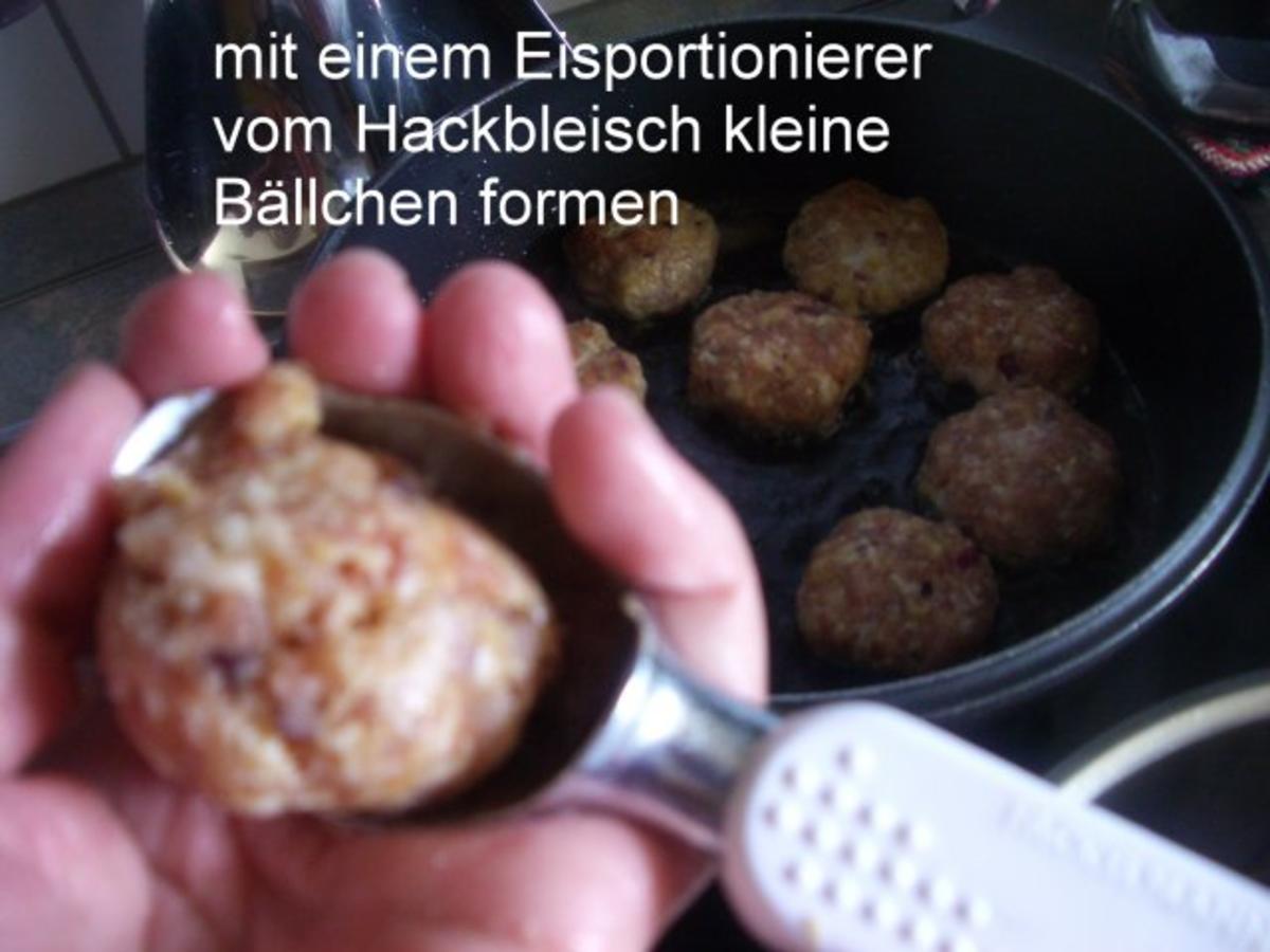 Hackbällchen nach Art Stroganoff - Rezept - Bild Nr. 6