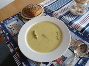 Grüne Spargelcremesuppe / Spargelsuppe - Rezept