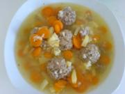 Russische Frikadellen Suppe - Rezept