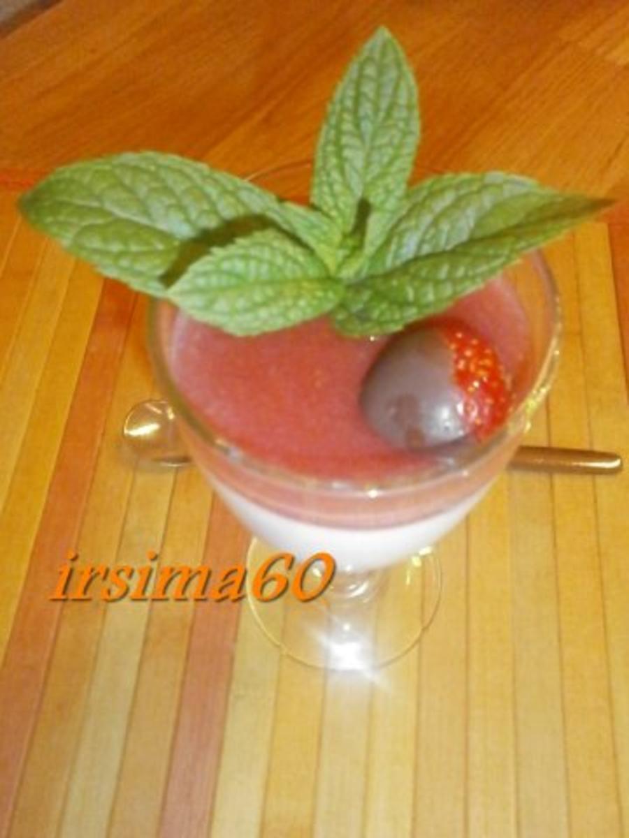 Joghurtcreme mit Erdbeeren und Minze - Rezept - Bild Nr. 2