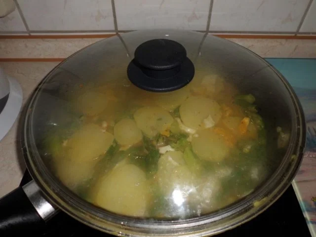 Pfannengericht: Kartoffel-Grüner Spargel-Omelett - Rezept - Bild Nr. 6