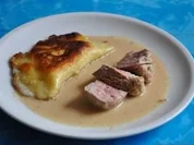 Beilage:Gefüllte Kartoffelplätzchen - Rezept