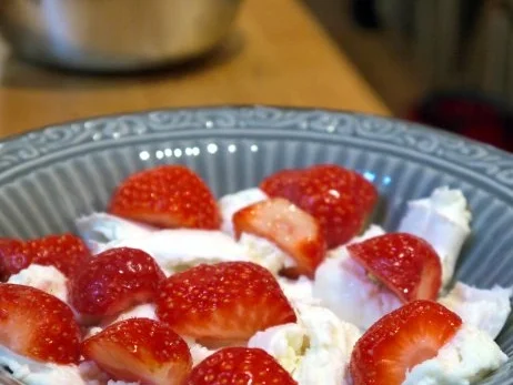 Rezept: Büffelmozzarella und Erdbeeren Bild Nr. 10 Büffelmozzarella und Erdbeeren - Rezept - Bild Nr. 10