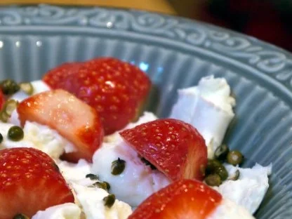 Rezept: Büffelmozzarella und Erdbeeren Bild Nr. 11 Büffelmozzarella und Erdbeeren - Rezept - Bild Nr. 11