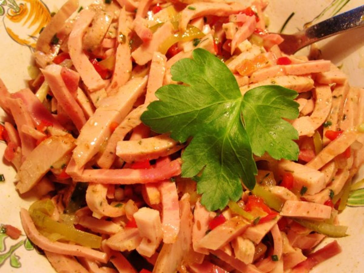 Wurschtsalat aus Resten ... - Rezept - Bild Nr. 6