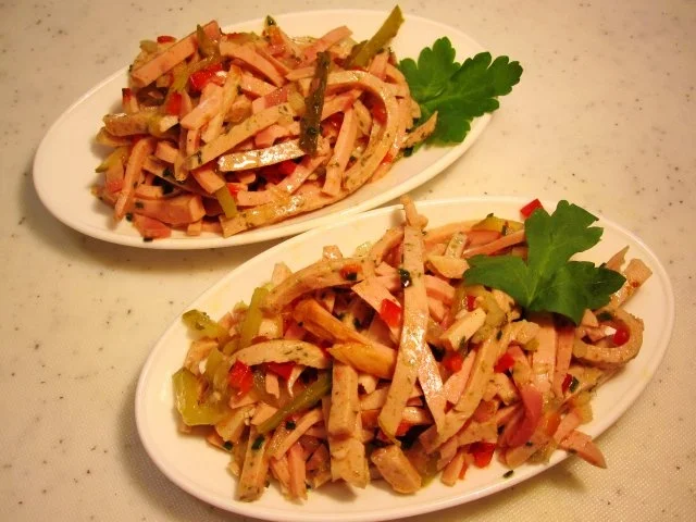 Rezept: Wurschtsalat aus Resten ... Bild Nr. 7 Wurschtsalat aus Resten ... - Rezept - Bild Nr. 7