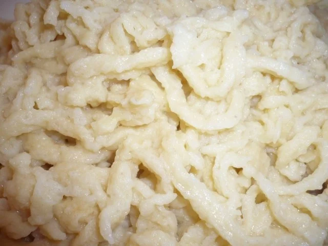 Dinkelspätzle handgeschabt - Rezept - Bild Nr. 9