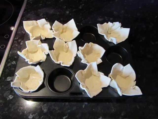 Rezept: Birnen-Blätterteig-Muffins Bild Nr. 4 Birnen-Blätterteig-Muffins - Rezept - Bild Nr. 4