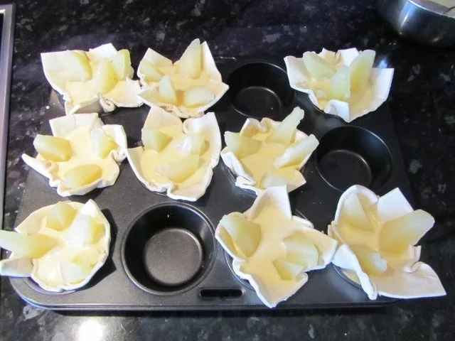 Rezept: Birnen-Blätterteig-Muffins Bild Nr. 5 Birnen-Blätterteig-Muffins - Rezept - Bild Nr. 5