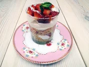 Erdbeer-Käsecreme-Parfait - Rezept