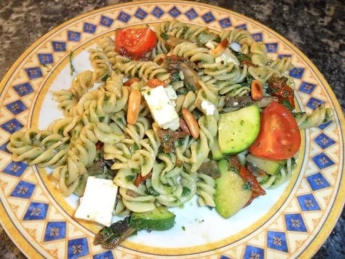 Popeye's Nudelsalat - Rezept