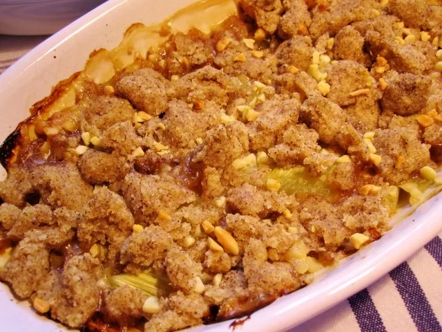 Rhabarber-Crumble ... - Rezept - Bild Nr. 6