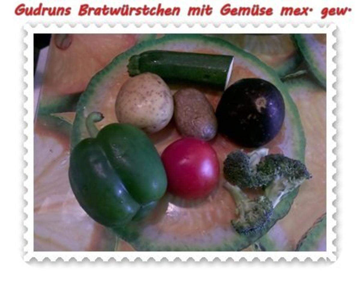 Fleisch: Bratwürstchen mit Gemüse - mexikanisch gewürzt - Rezept - Bild Nr. 2