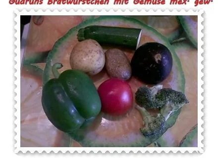 Fleisch: Bratwürstchen mit Gemüse - mexikanisch gewürzt - Rezept - Bild Nr. 2
