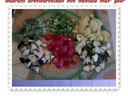 Fleisch: Bratwürstchen mit Gemüse - mexikanisch gewürzt - Rezept - Bild Nr. 3