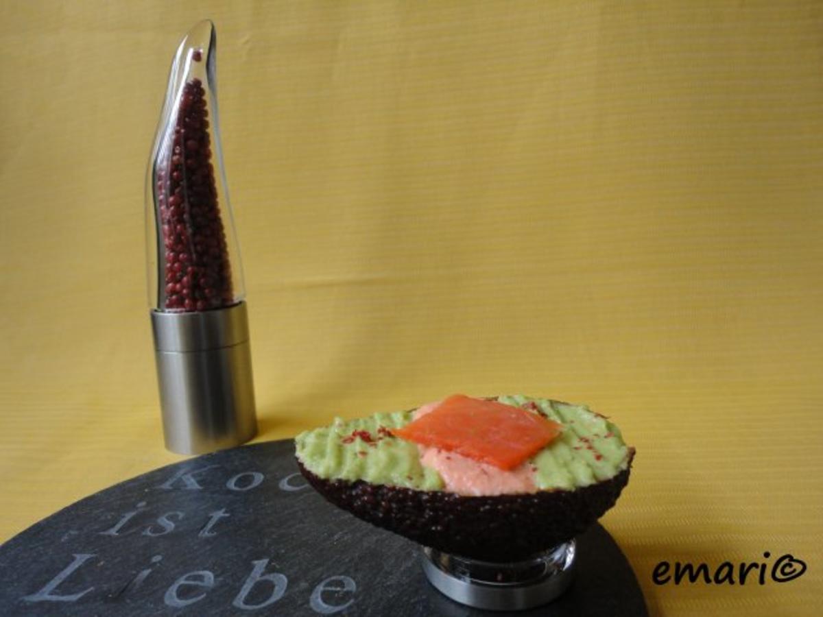 Bilder für Lachs-Avocado Creme Rezept