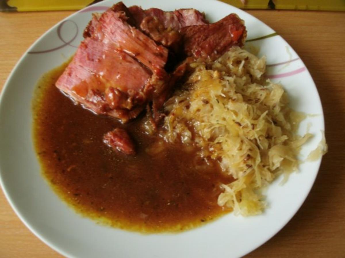 Kasseler mit Sauerkraut - Rezept mit Bild - kochbar.de