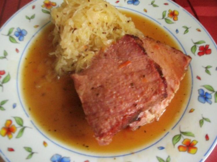 Kasseler mit Sauerkraut - Rezept mit Bild - kochbar.de