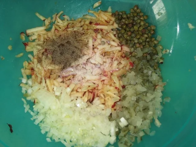 Rezept: Kartoffel-Kapern-Salat Bild Nr. 2 Kartoffel-Kapern-Salat - Rezept - Bild Nr. 2