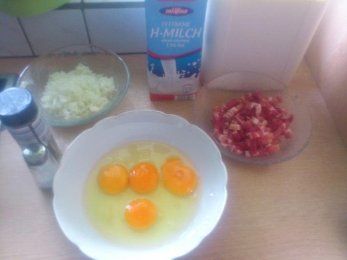 Eier Omelette mit Füllung - Rezept - Bild Nr. 4
