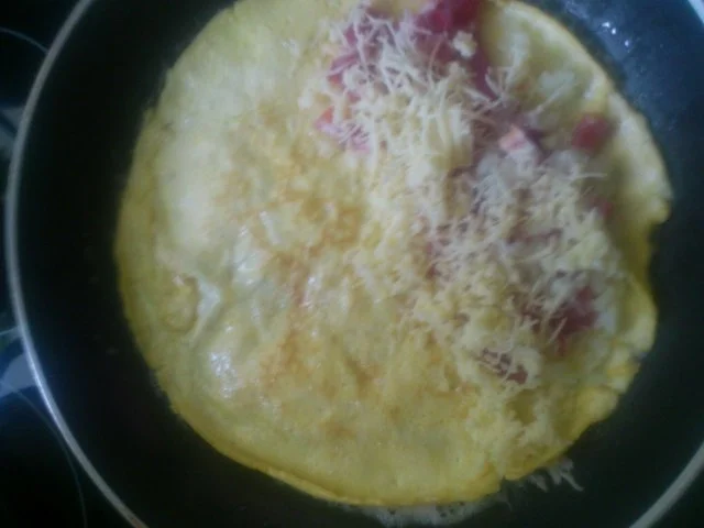 Eier Omelette mit Füllung - Rezept - Bild Nr. 3