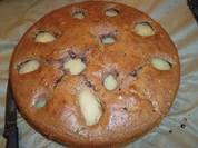 Versunkener Schoko-Birnen-Kuchen - Rezept