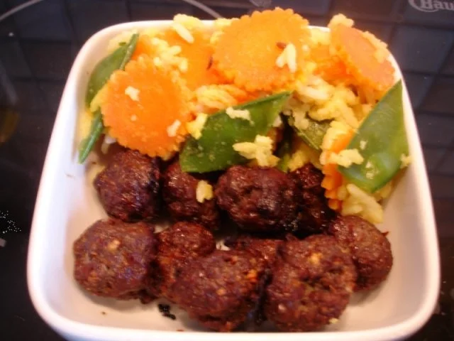 Rezept: Reis mit Fleischbällchen Bild Nr. 14 Reis mit Fleischbällchen - Rezept - Bild Nr. 14