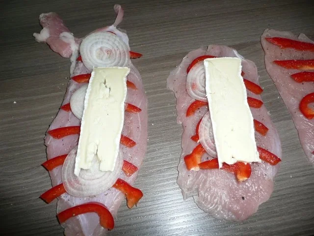 Rezept: Putenröllen in Tomaten an Safranreis. Bild Nr. 3 Putenröllen in Tomaten an Safranreis. - Rezept - Bild Nr. 3