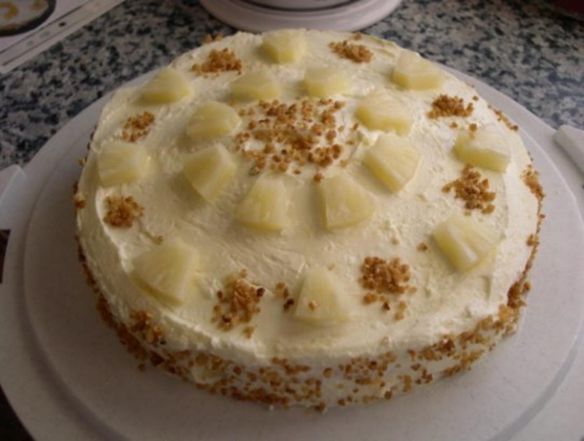 Ananas-Kokos Torte - Rezept mit Bild - kochbar.de