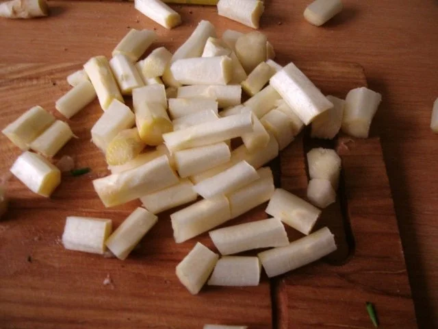 Rezept: Hähnchengulasch mit Spargel Bild Nr. 5 Hähnchengulasch mit Spargel - Rezept - Bild Nr. 5