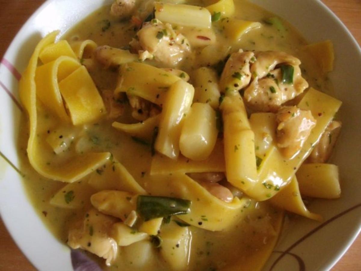 Hähnchengulasch mit Spargel - Rezept - Bild Nr. 13