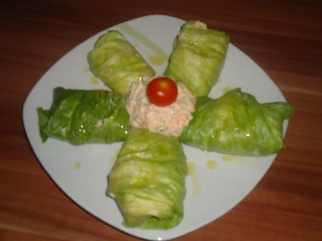Rezept: Salat-Röllchen Salat-Röllchen - Rezept