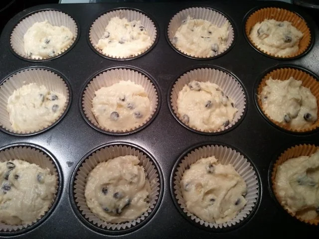 Bananen-Schoko-Muffins - Rezept - Bild Nr. 3
