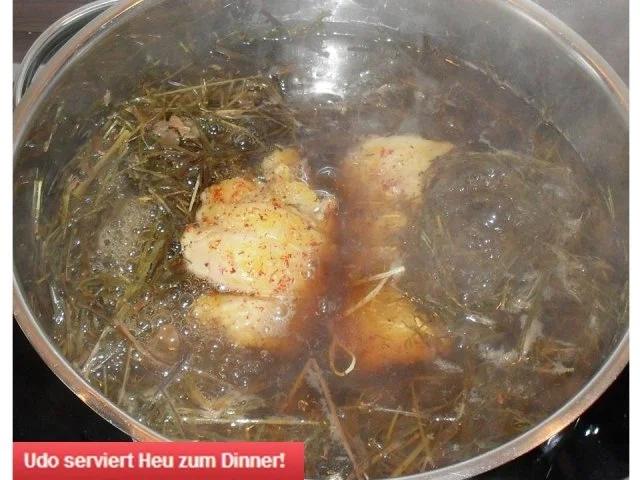 Fischroulade in Heu - Rezept - Bild Nr. 3