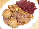 Wildschweinsteak mit Walnusskruste - Rezept