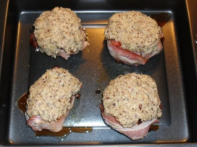 Rezept: Wildschweinsteak mit Walnusskruste Bild Nr. 3 Wildschweinsteak mit Walnusskruste - Rezept - Bild Nr. 3