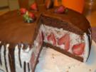 Stracciatella – Erdbeer – Schoko – Torte - Rezept