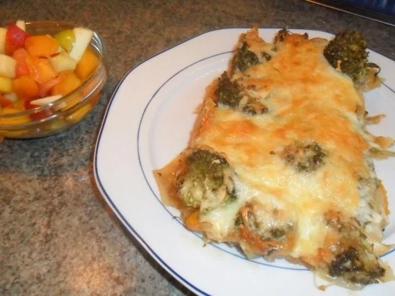 gratin -ohne sahne und eier..ich habe meine vegetarische woche..bemerkt?? resteküche - Rezept